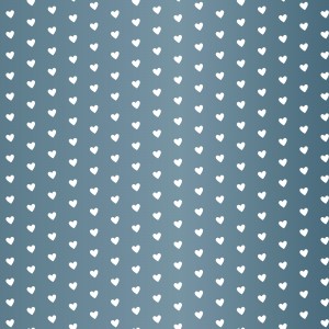 Slate gray Heart Shape Pattern